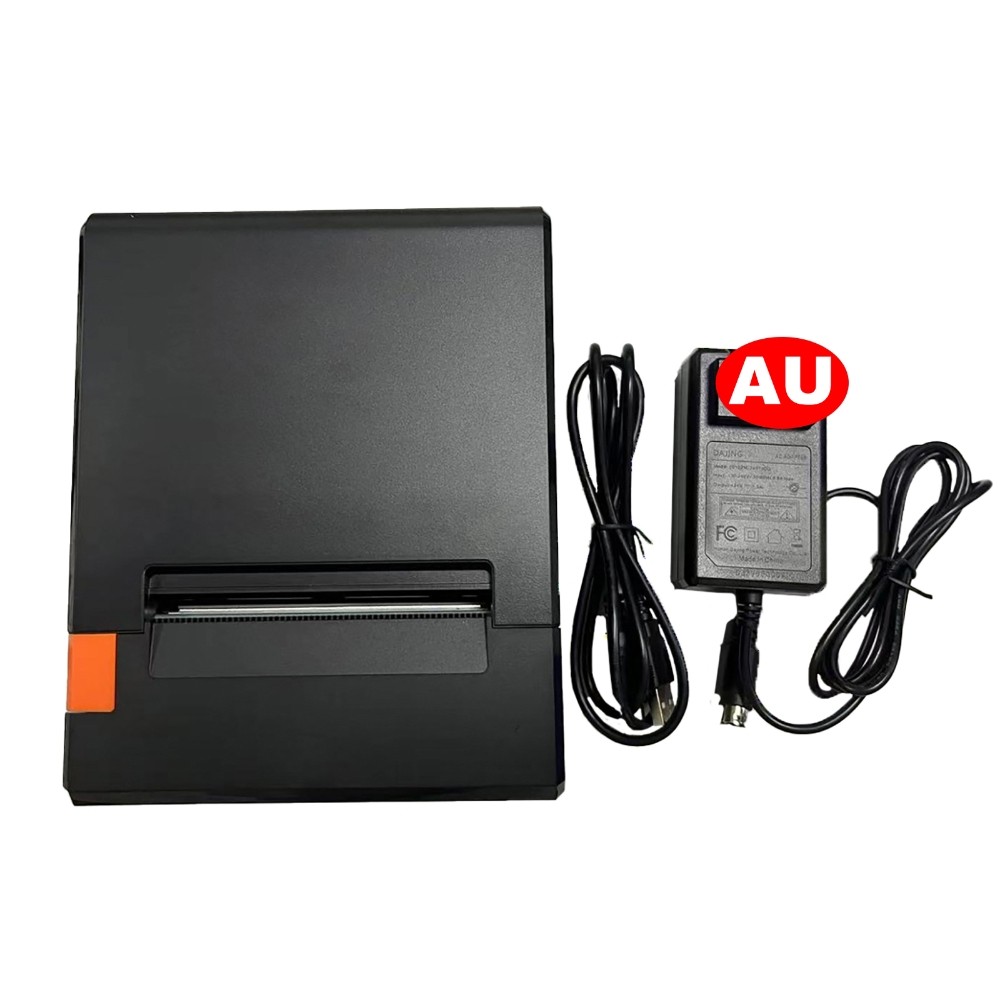 POS Printer 80mm Thermal Receipt Printer Auto Cutter USB & bluetooth AU Plug