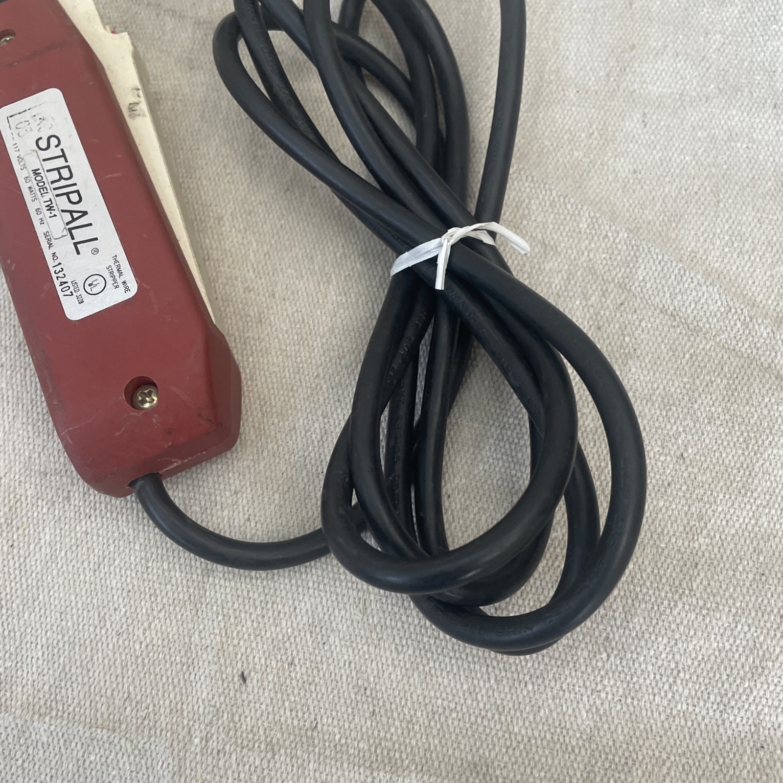 Teledyne Stripall Model TW-1 Thermal Electric Wire Stripper #B5