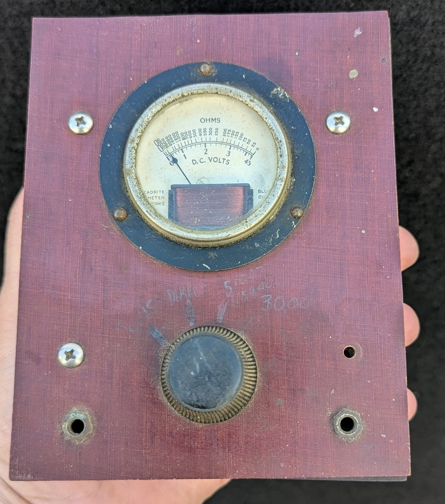 Electronic Multimeter Circa 1935 - Bakelite