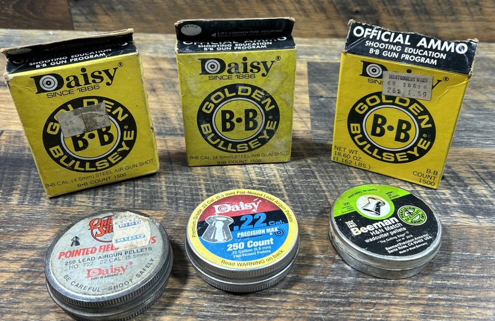 Vintage BB and Pellets Lot