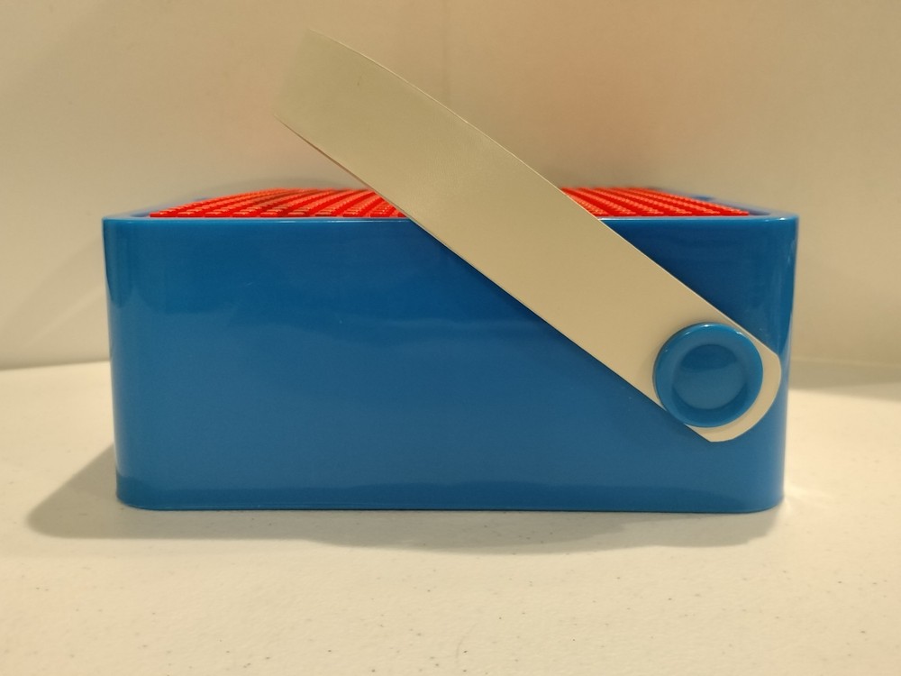 Retainer Lego Compatible Storage Container with Baseplate Top