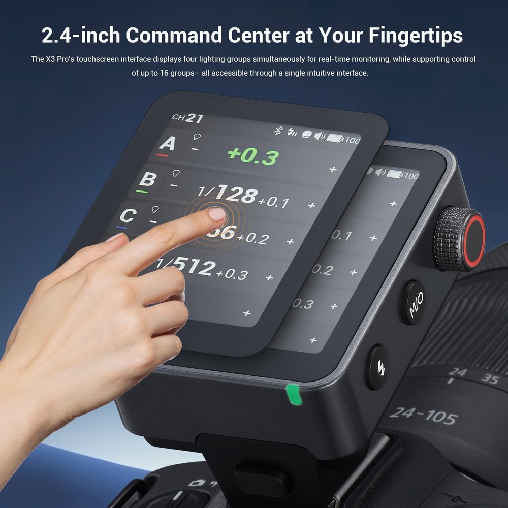 Godox X3 Pro-N Wireless Flash Trigger Transmitter, TTL & HSS Compatible with,...