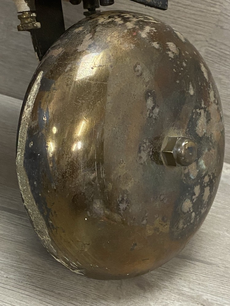1872 Edwards Patented Recti Fire Bell School Bell