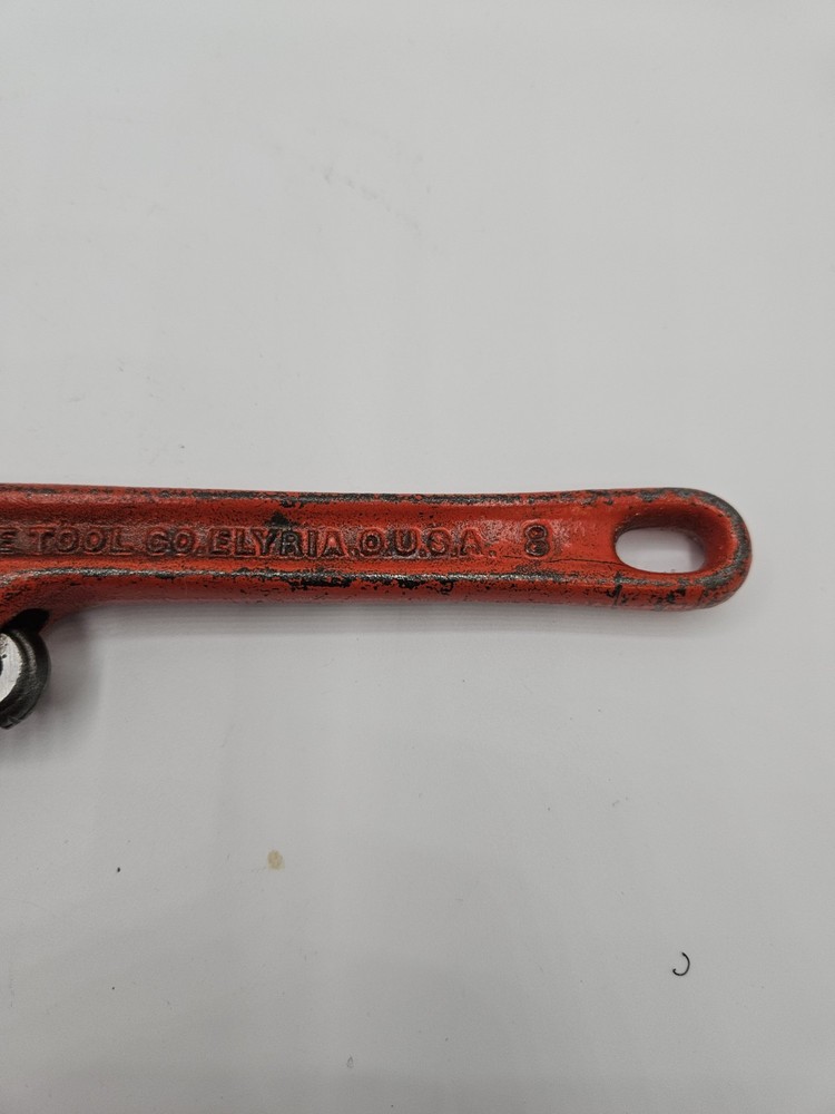 Rigid 8" Heavy Duty Adjustable Pipe Wrench