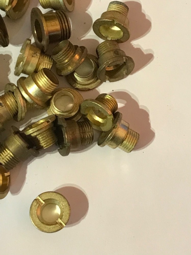Mixed Collection of Clock Brass Centre Fixing Nuts