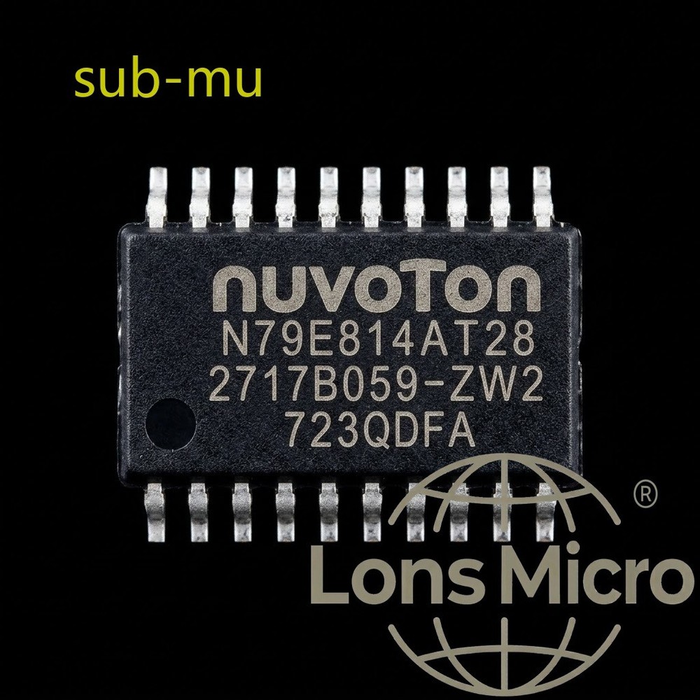 5PCS N79E814AT28 TSSOP28 #sub/95