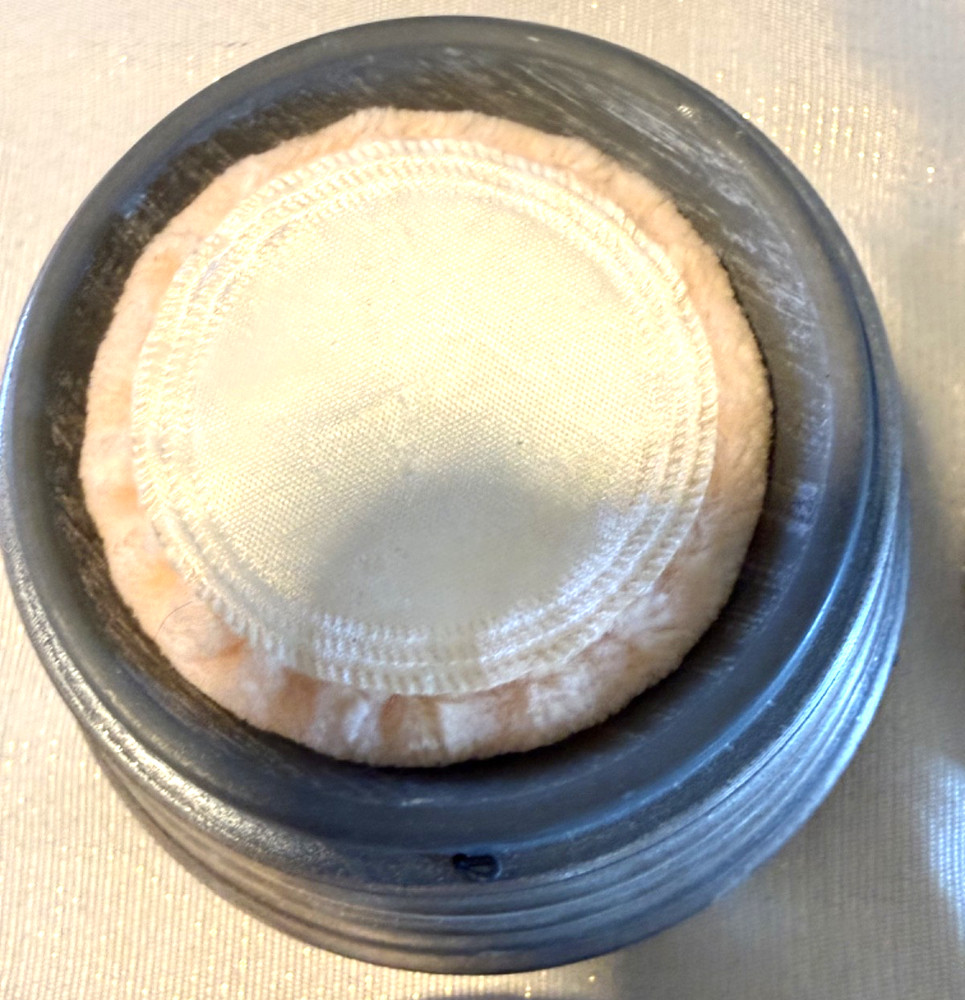 Set of Three Working Musical Powder Puff Boxes