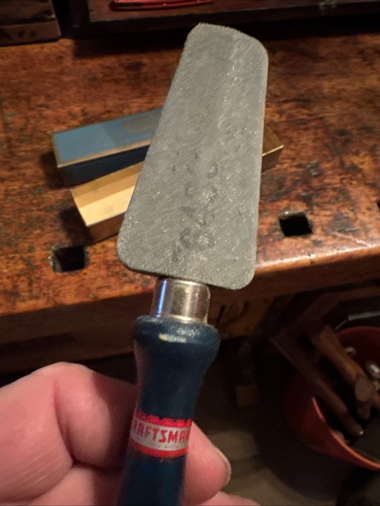 Craftsman Knife Sharpener Vintage Silicon Carbide