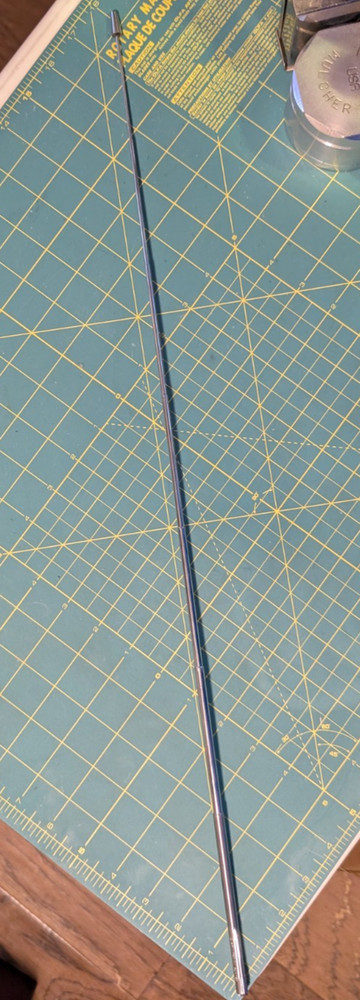 EMPHASIS POINTER Telescopic Silver Pocket Pen Sized Pointer Japan 5" - 25" VTG