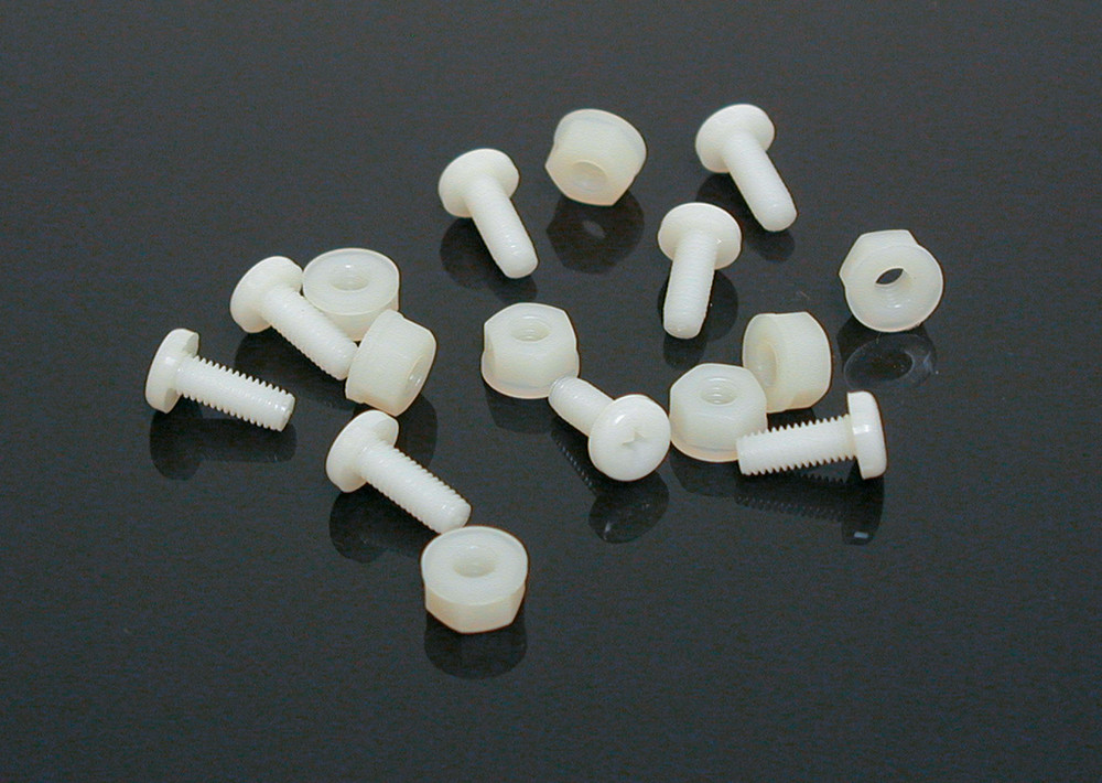 ZERO GRAVITY Nylon Windscreen Fastener Kit 32-130 White