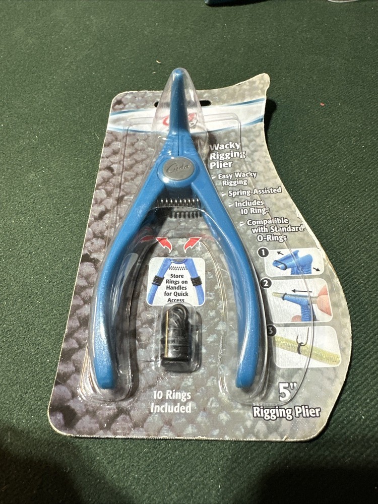 Cuda Camillus Wacky Rigging Plier 5” With 10 Rings 23076