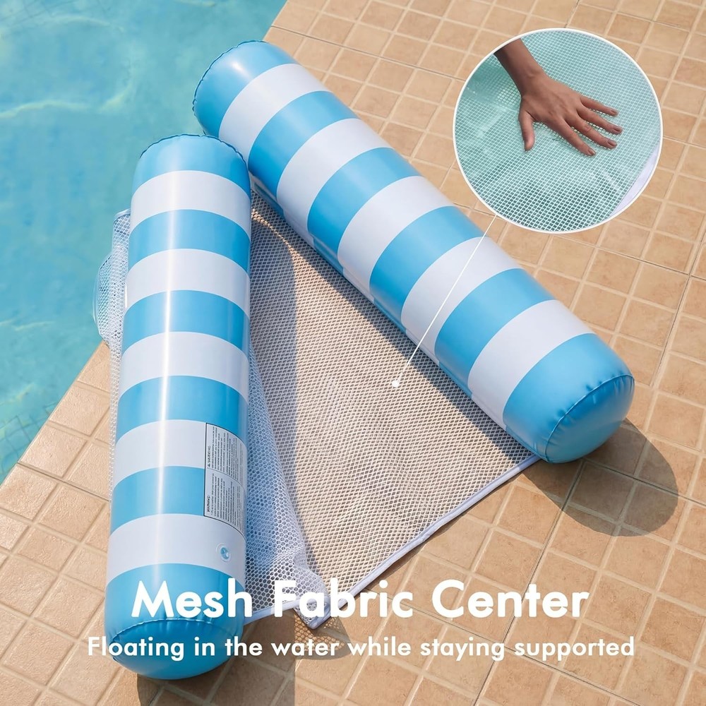 Durable Inflatable Pool Hammocks - 5 Pack for Ultimate Summer Relaxation