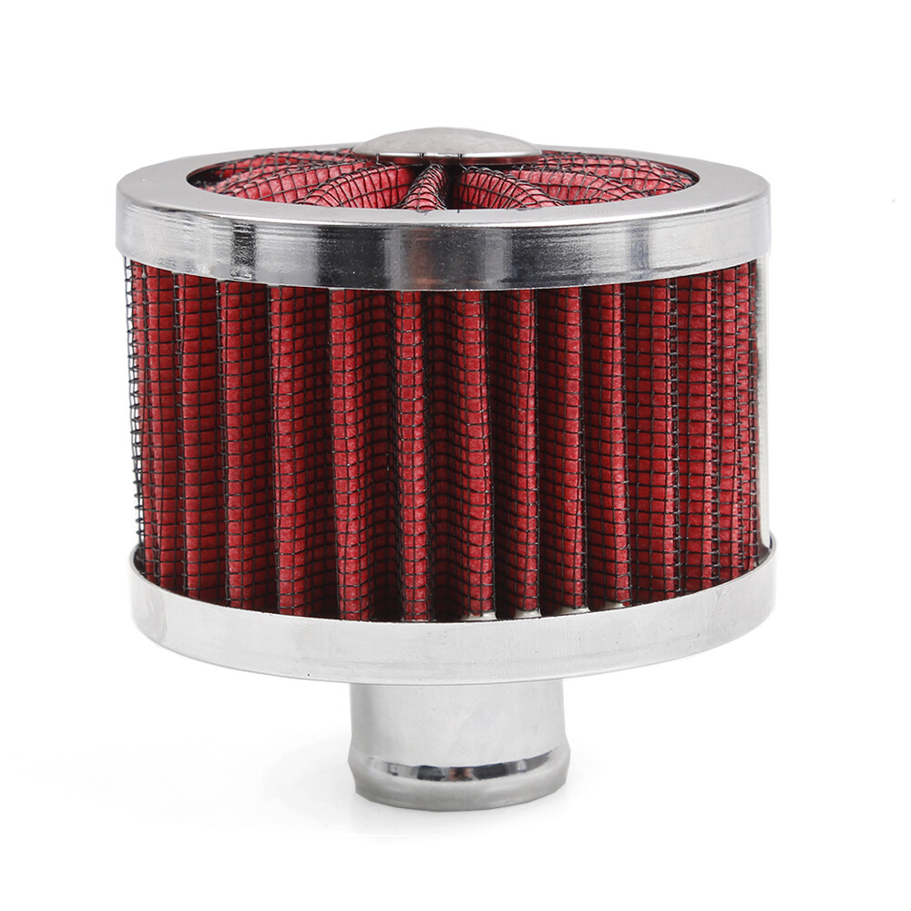 1" Push In Vent Filter for Valve Cover Red 1" Extra Flow Breather