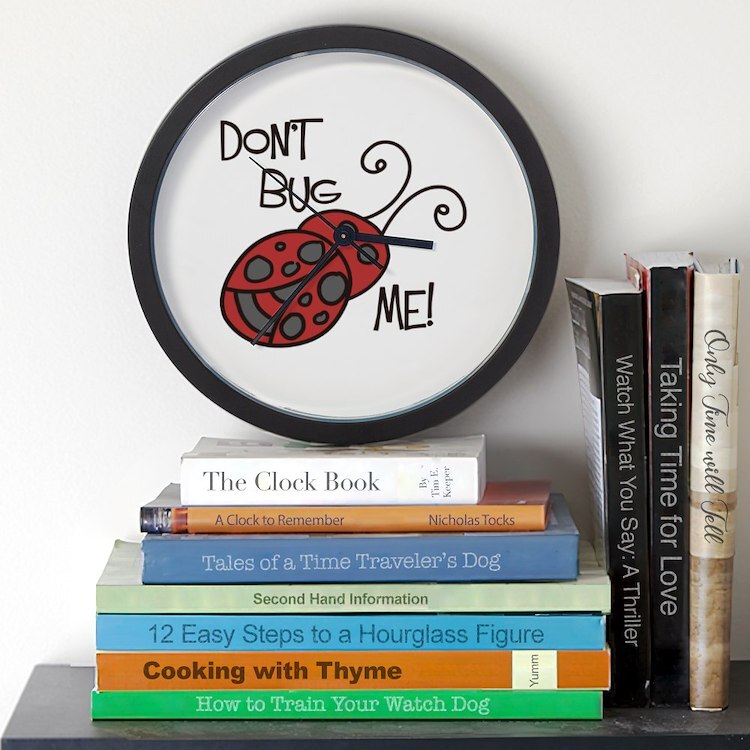 CafePress Dont Bug Me 10" Wall Clock (1303961859)