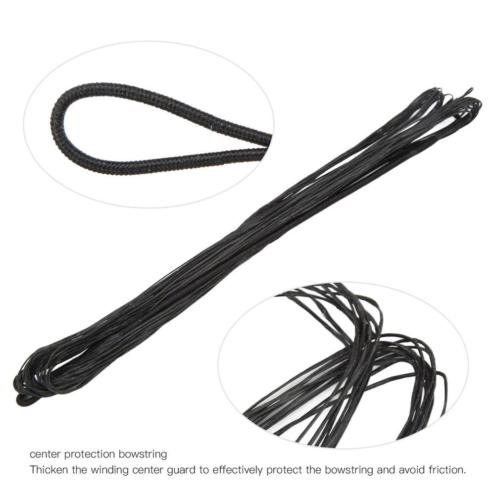 AMO 57"~62" Bow Strings Replacement Archery for Recurve Long Bow Hunting Strings