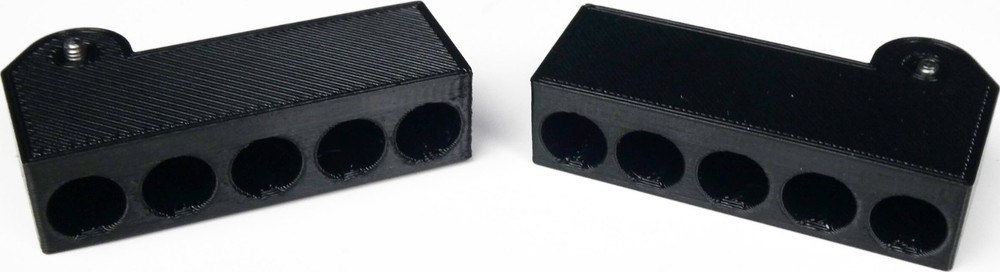 Milwaukee M12 - Left & Right Side 10 Space Magnetic 1/4" Hex Bit Holder Storage