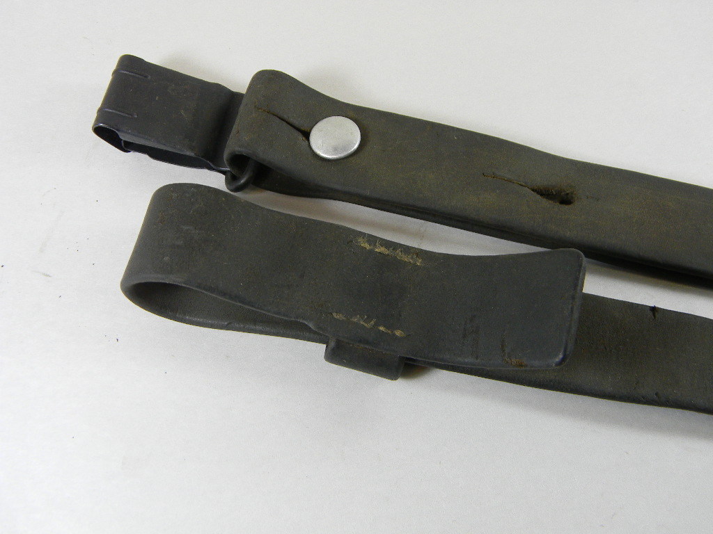 ORIGINAL SWISS ARMY SCHMIDT RUBIN MOD. 1889/1911 LEATHER SLING VARIOUS DATES.