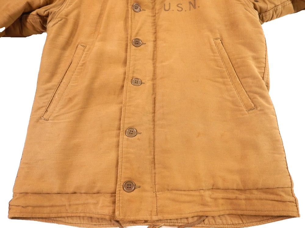 WWII USN N-1 Deck Jacket Size 36