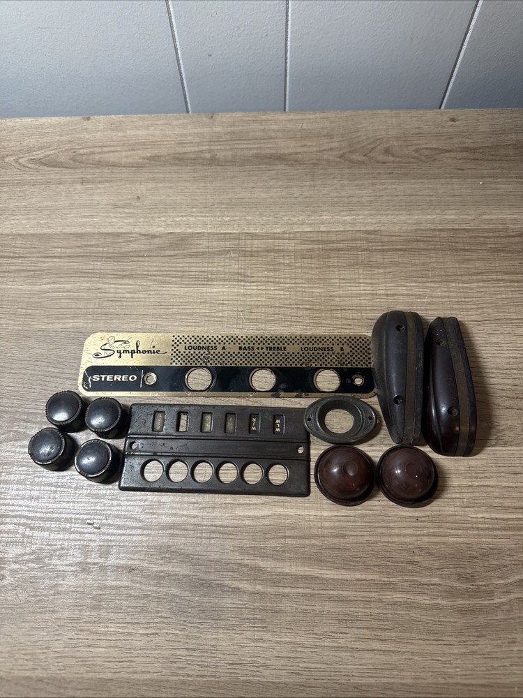 Metal Stereophonic Face Plate With Stereo Knobs J3