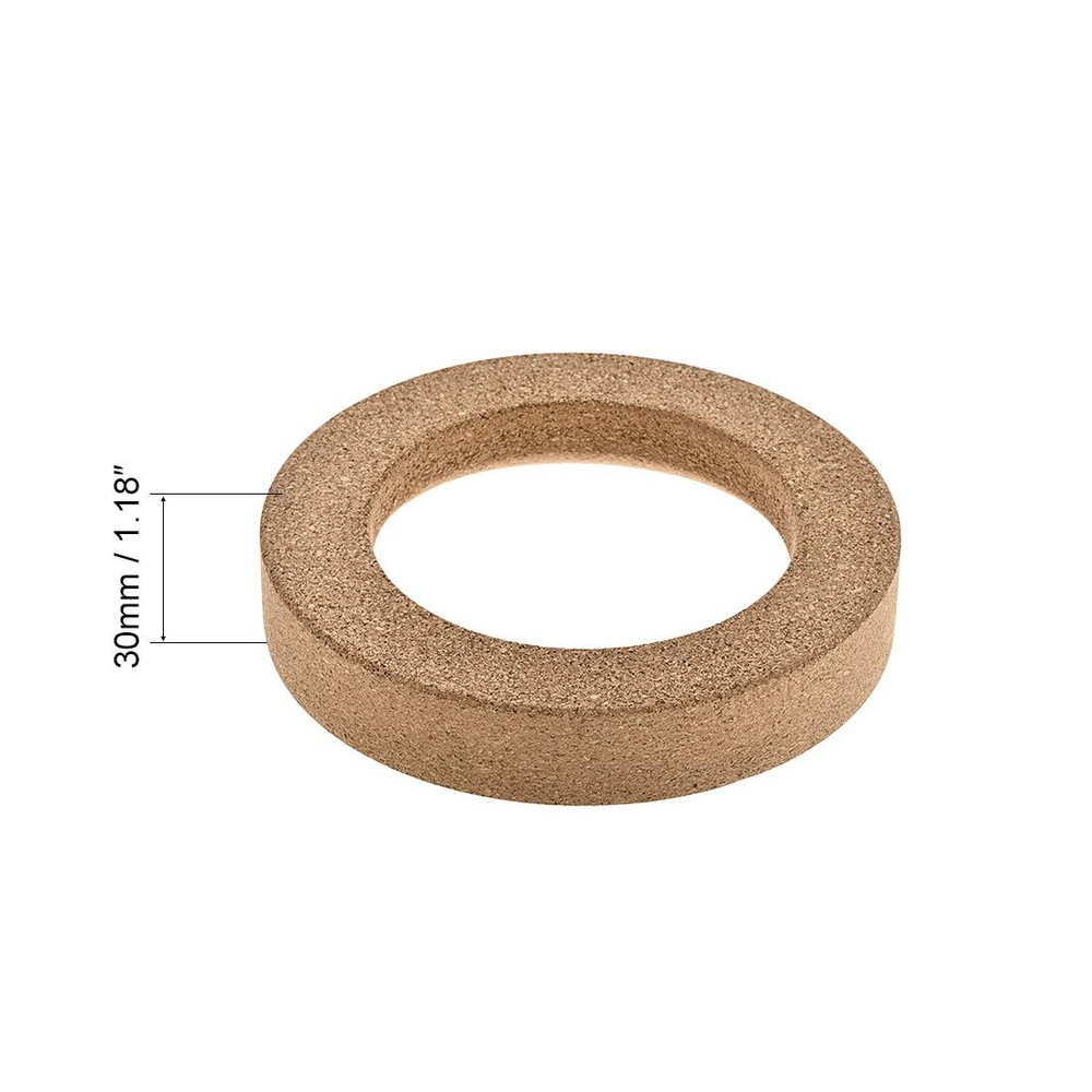 uxcell Lab Flask Support Cork Stand 160mm Diameter Round Bottom Holder for 30...