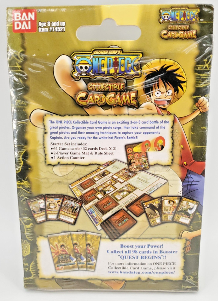 2005 One Piece CCG The Quest Begins Starter Deck