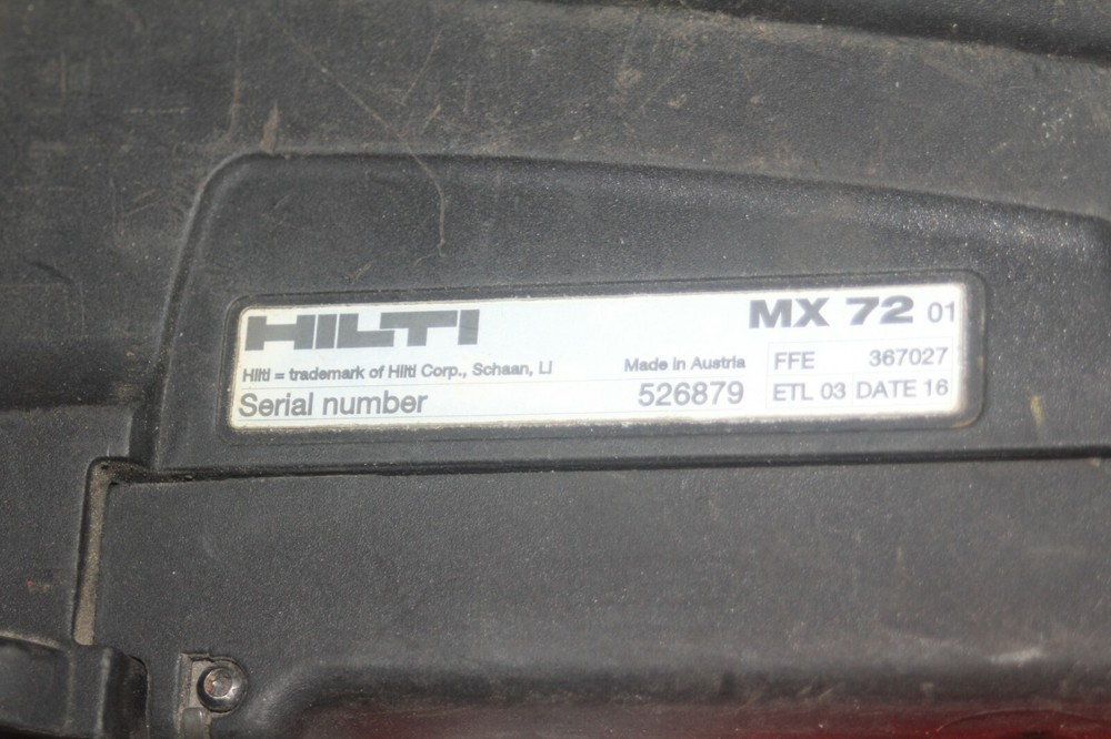 Hilti Fully Automatic Powder Actuated Tool DX 460