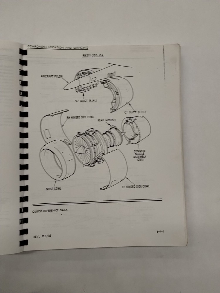 Eastern Airlines B-757 Maintenance Reference Guide-Reproduction