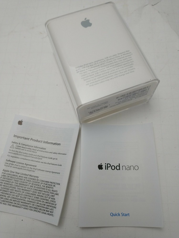 Apple Ipad Nano 4gb *Box & Papers Only* A3