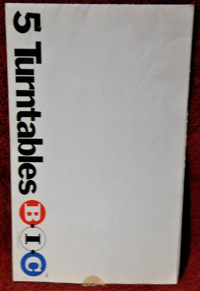 **ORIGINAL** BIC Turntables Product Brochure/Poster