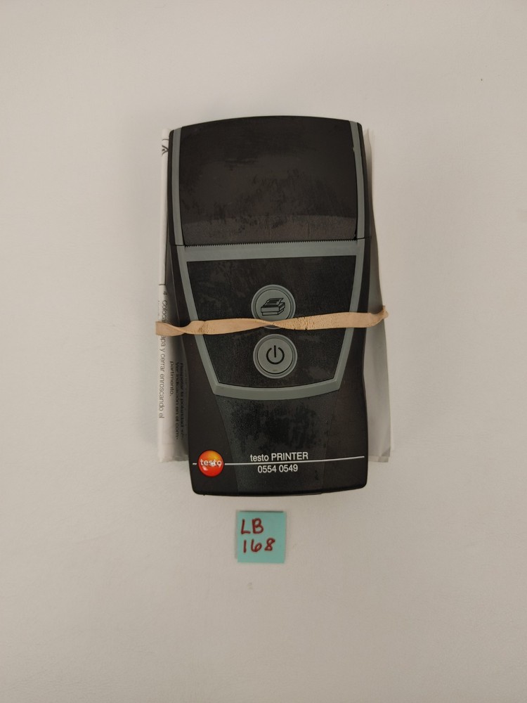 Testo 0554 0549 Fast Printer USED SEE DESCRIPTION - UNIT ONLY - NO ACCESSORIES
