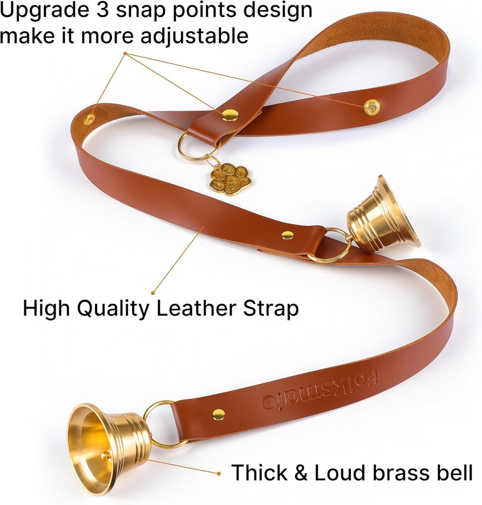 Leather Dog Bell for Training