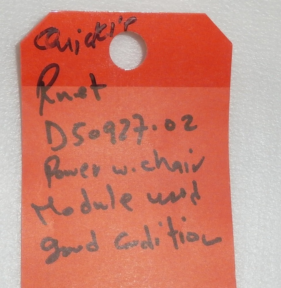 QUICKIE RNET D50927.02 MODULE GOOD CONDITION