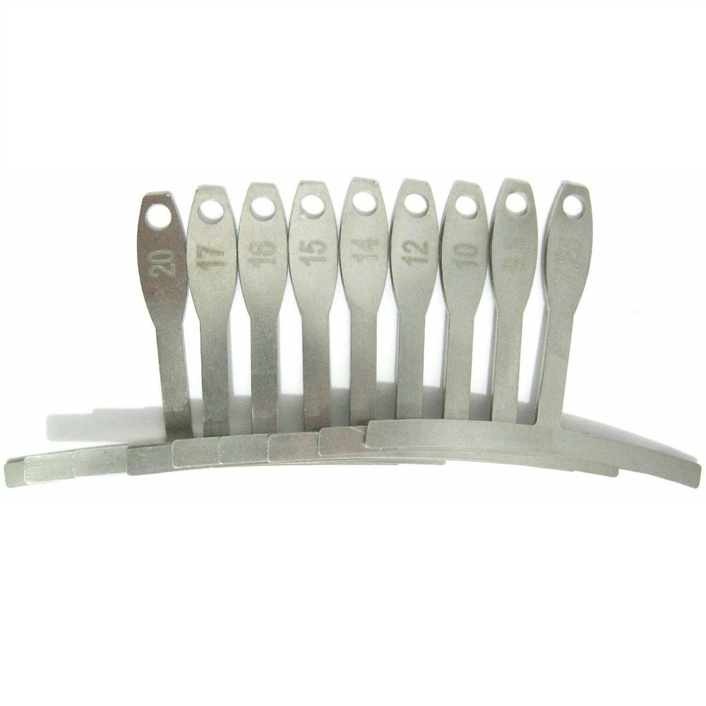 7.25-20" Guitar Bass Setup Luthier Tool Set Understring Radius Gauge Handle B