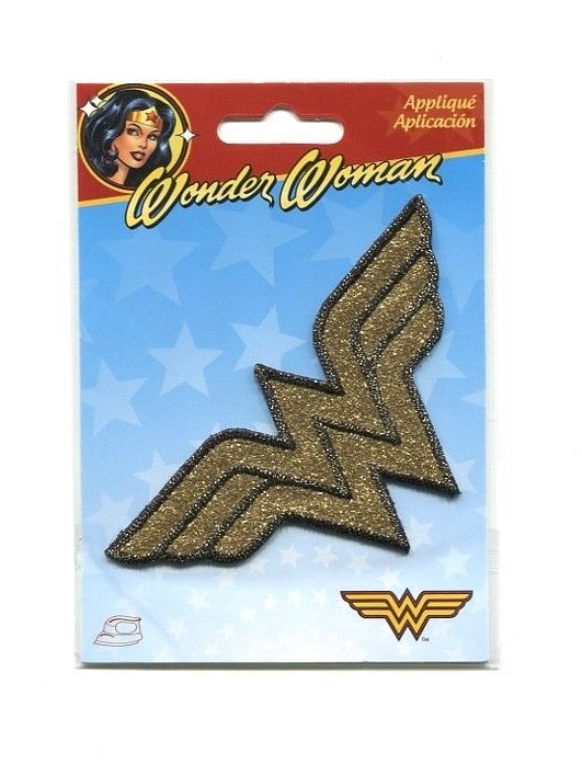 NEW Simplicity Pattern DC Wonder Woman SHIMMER iron on patch