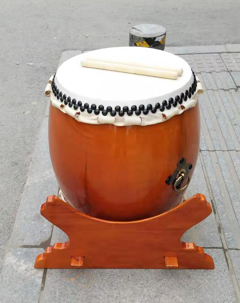 Japanese Ghost Drum, Buddhist Drum and Temple Drum Percussion Instruments