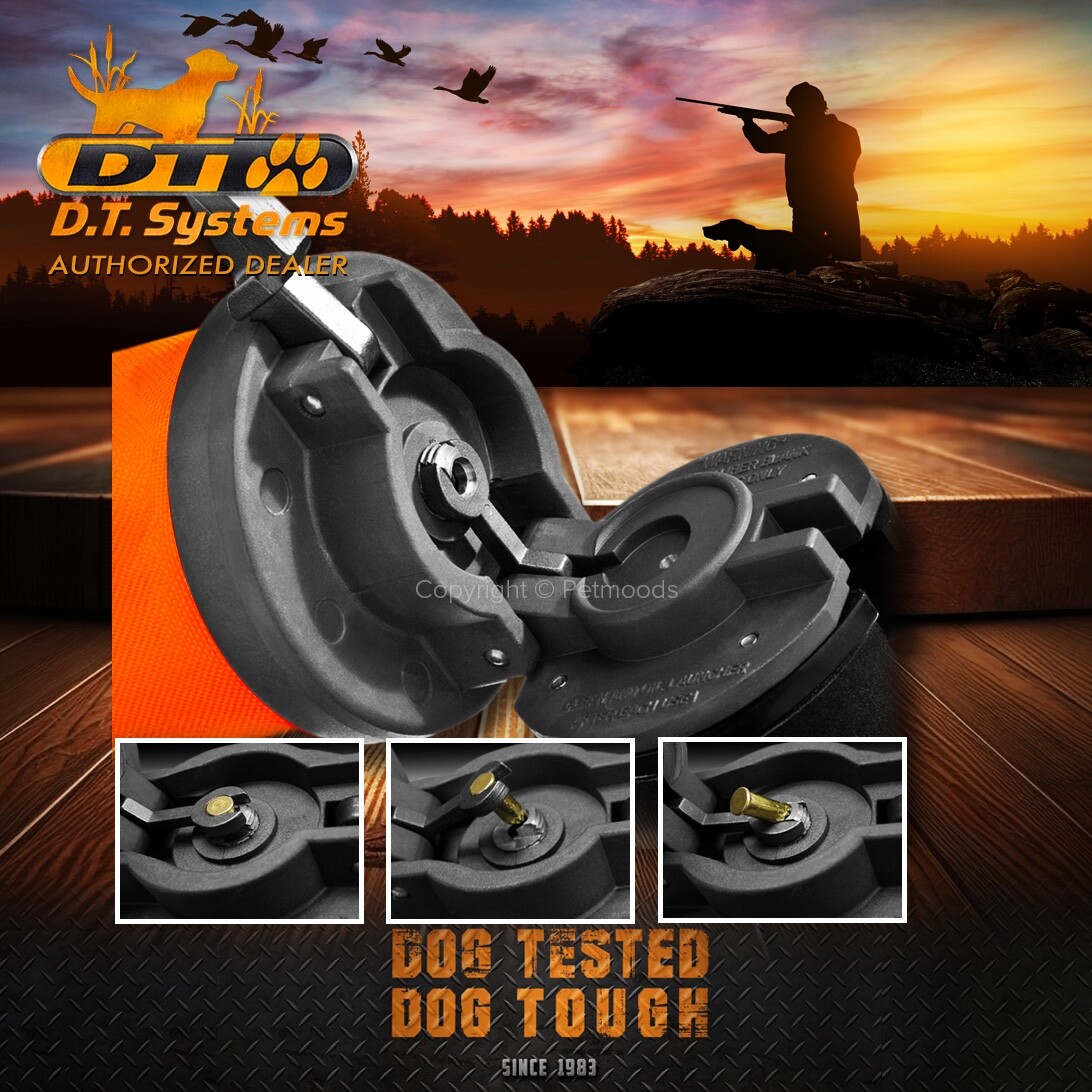 DT Systems Super Pro Dummy Launcher Hand Held Dog Training Kit Orange