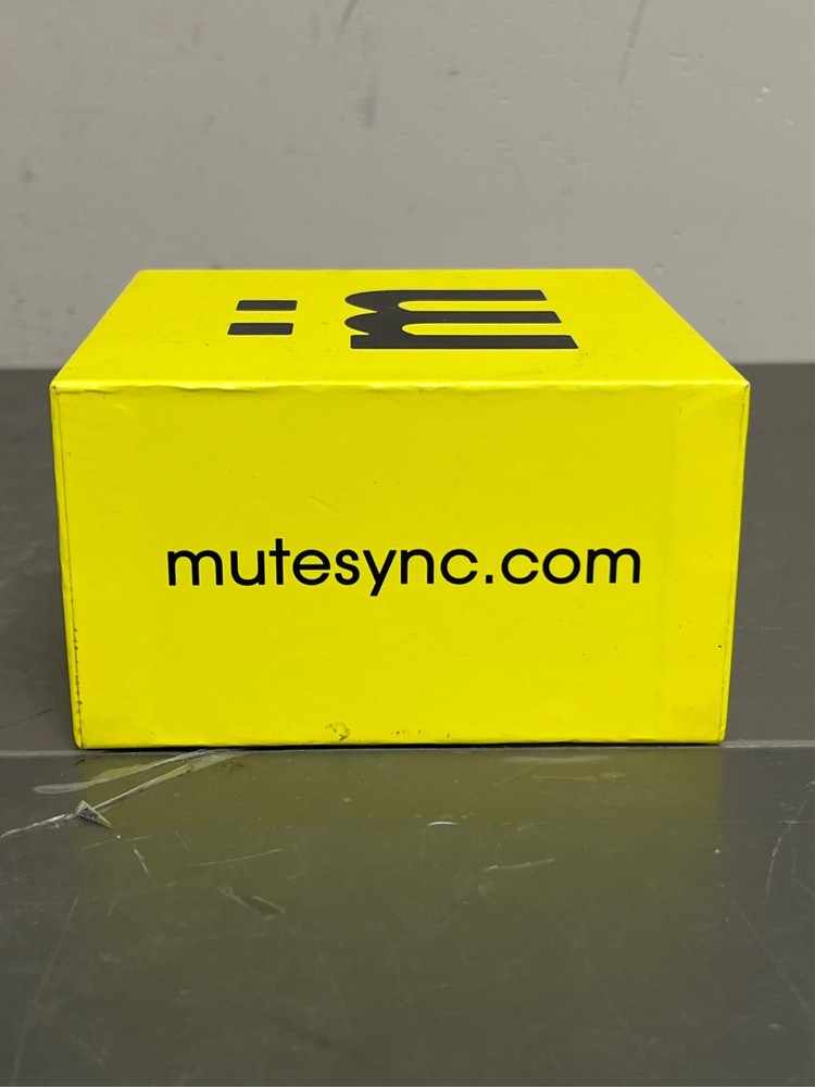 Mutesync USB Mute Button for Zoom, Teams, and Meet. Mac and PC Compatible. Physi