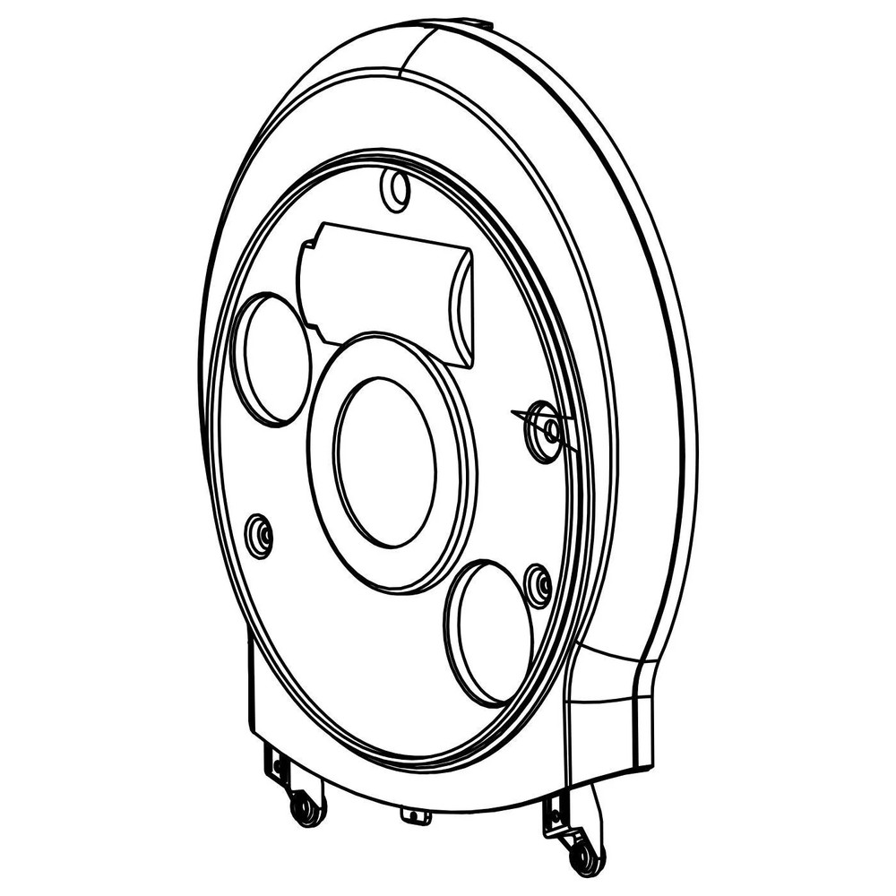 Genuine Merlin Front Upper Cover SilentDrive Pro (MR855EVO)