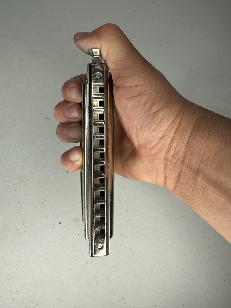 Vintage M.Hohner "Super Chromonica" Model 270 Harmonica Good Condition