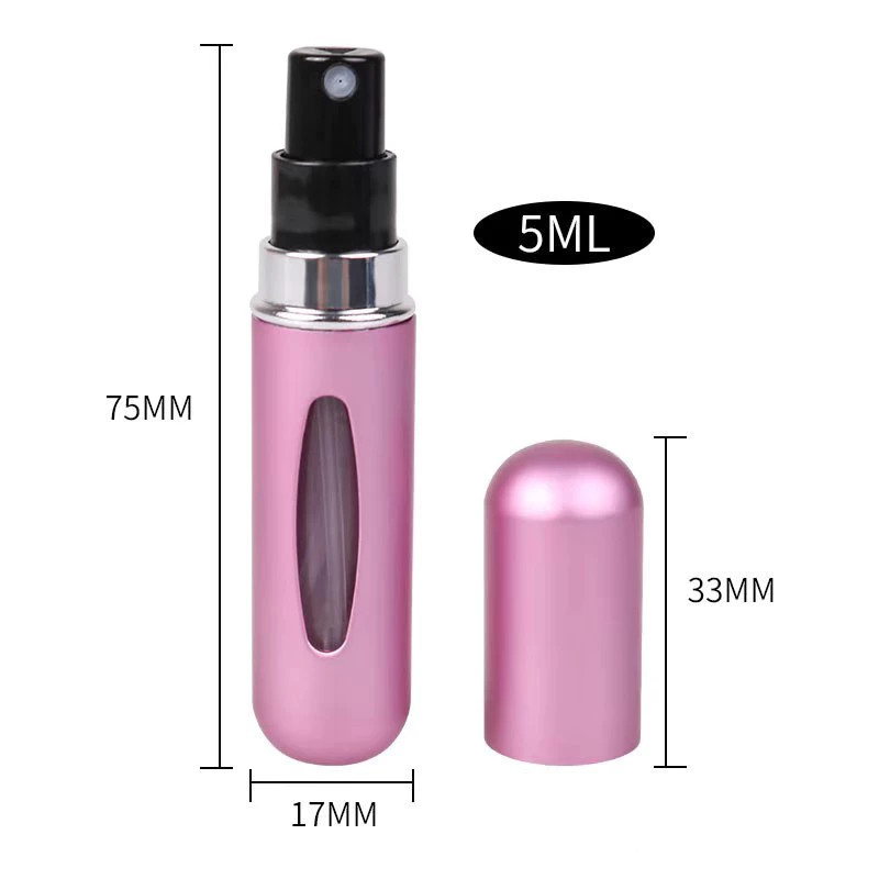 Atomizer Sprayer 5ml Refillable Travel Bottles