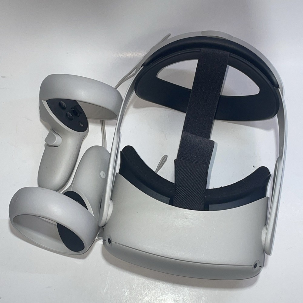 Oculus Quest 2 128GB Standalone VR Headset W/ Controllers Tested Works