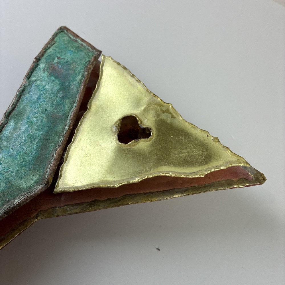 YMCA Copper Wall Hanging 9” Art Hand Made