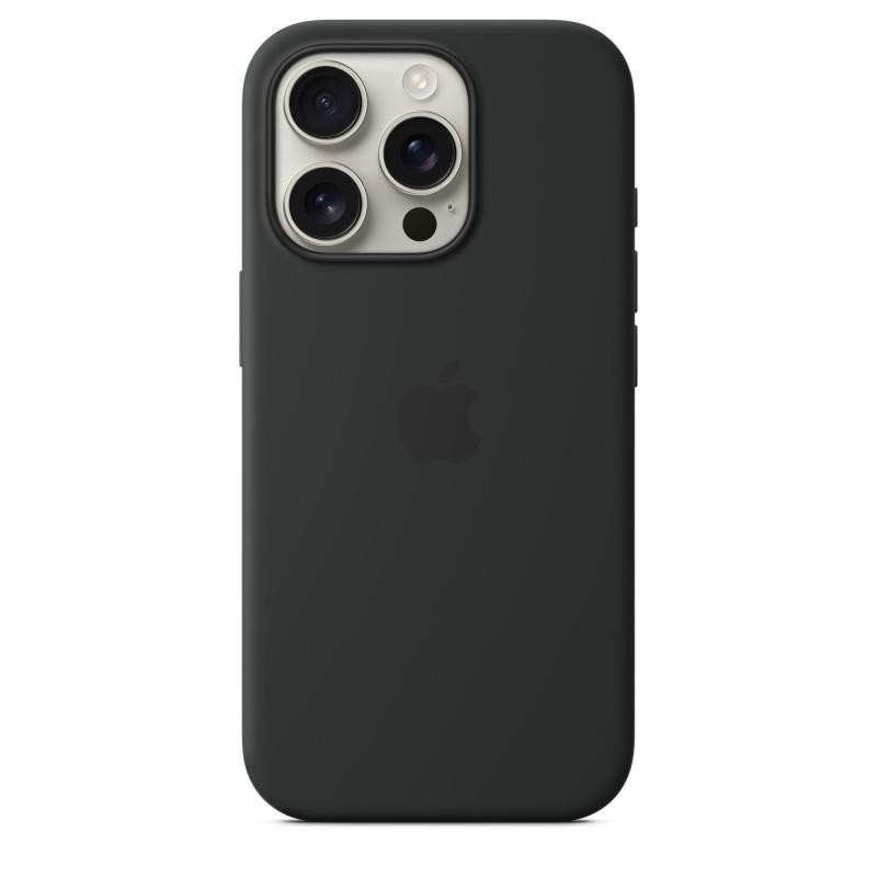 Apple MagSafe Silicone Case for iPhone 16 Pro - Black