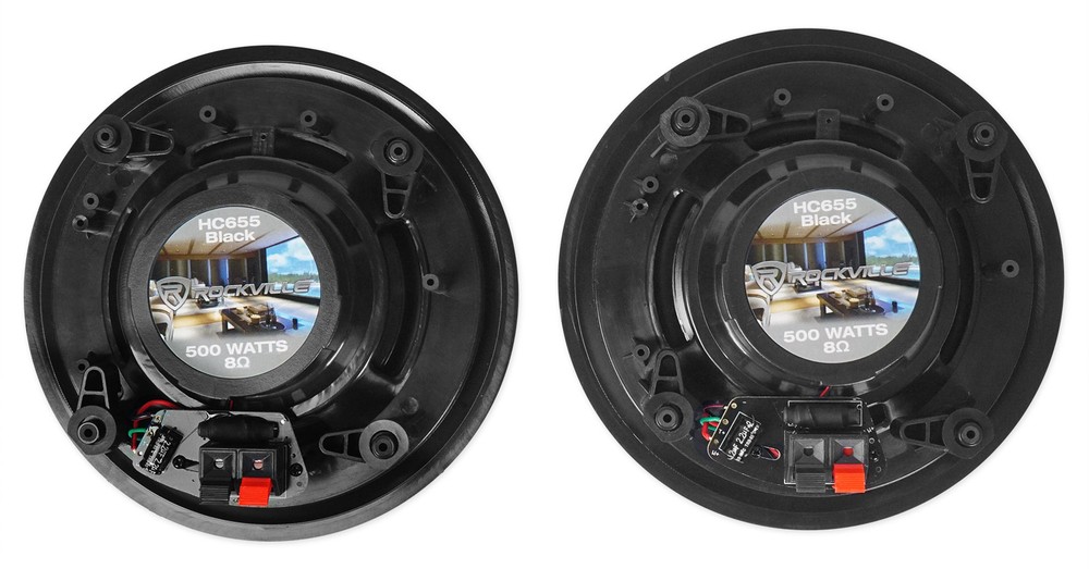1500 Watt Home Karaoke Machine System+(4) 6.5" Black Ceiling Speakers