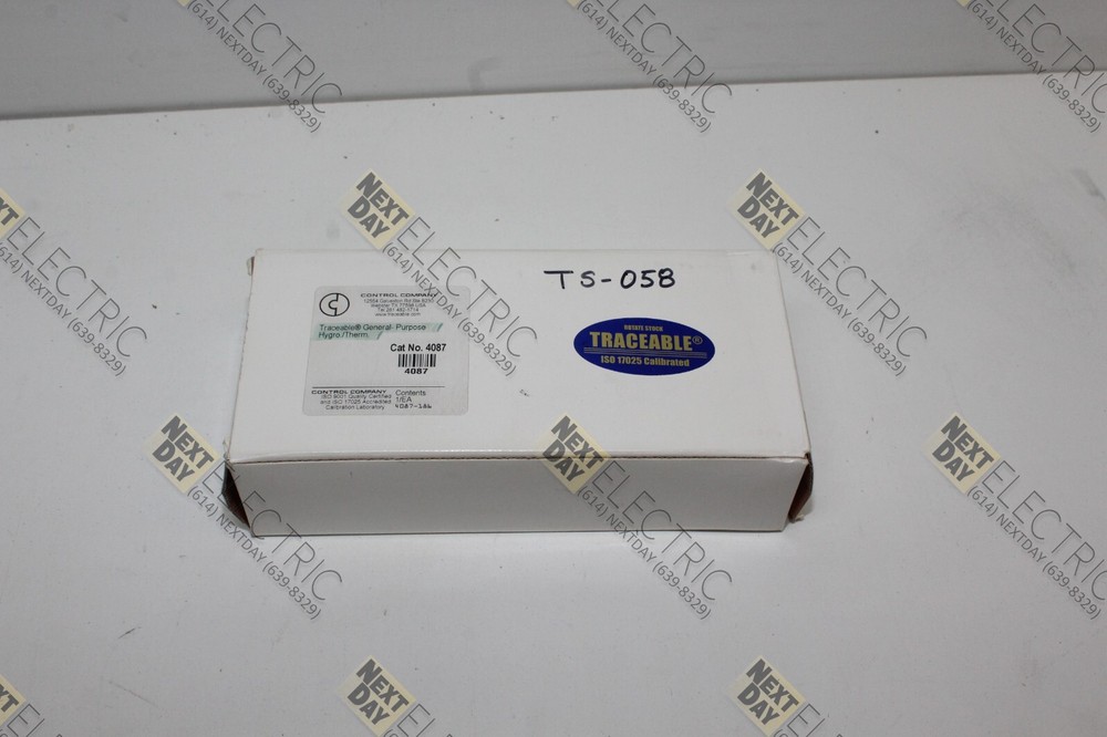 Control Company, 4087, Traceable Digital Hygrometer & Thermometer