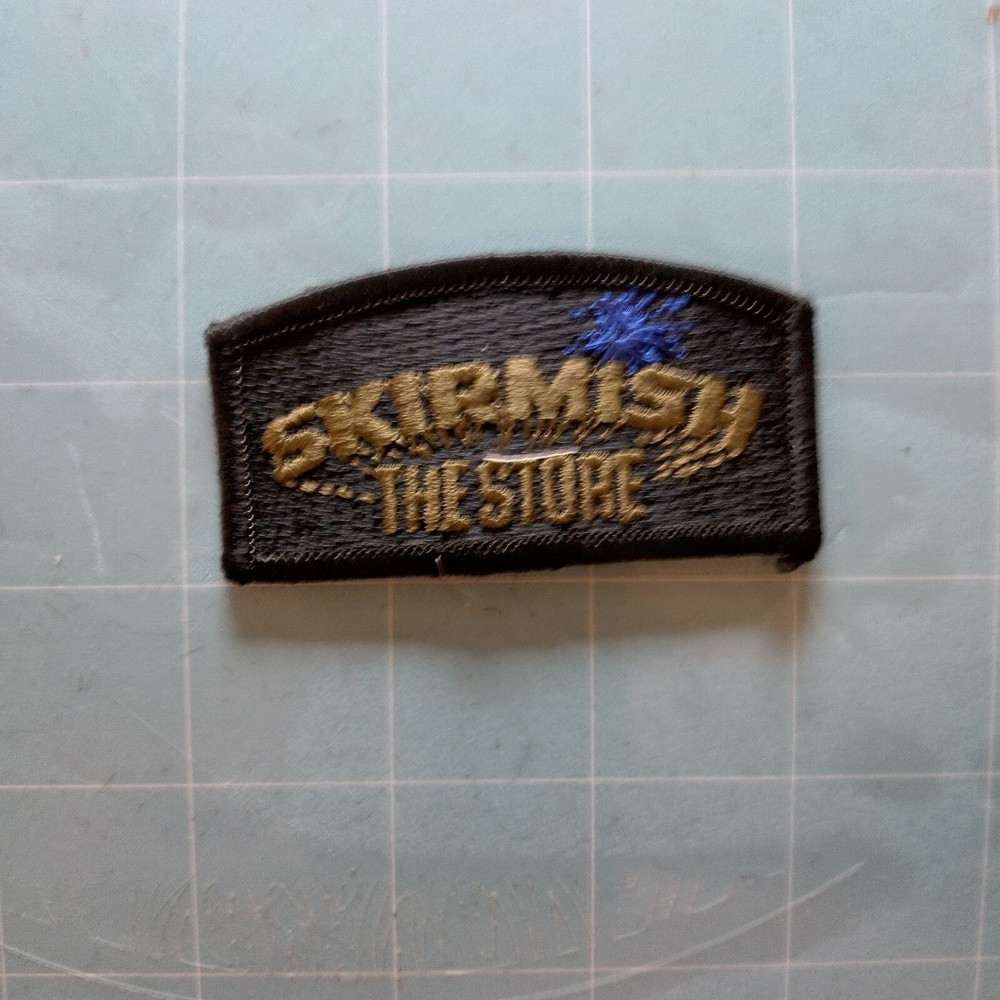 Skirmish The Store Blue Splash Patch size 4x1.5