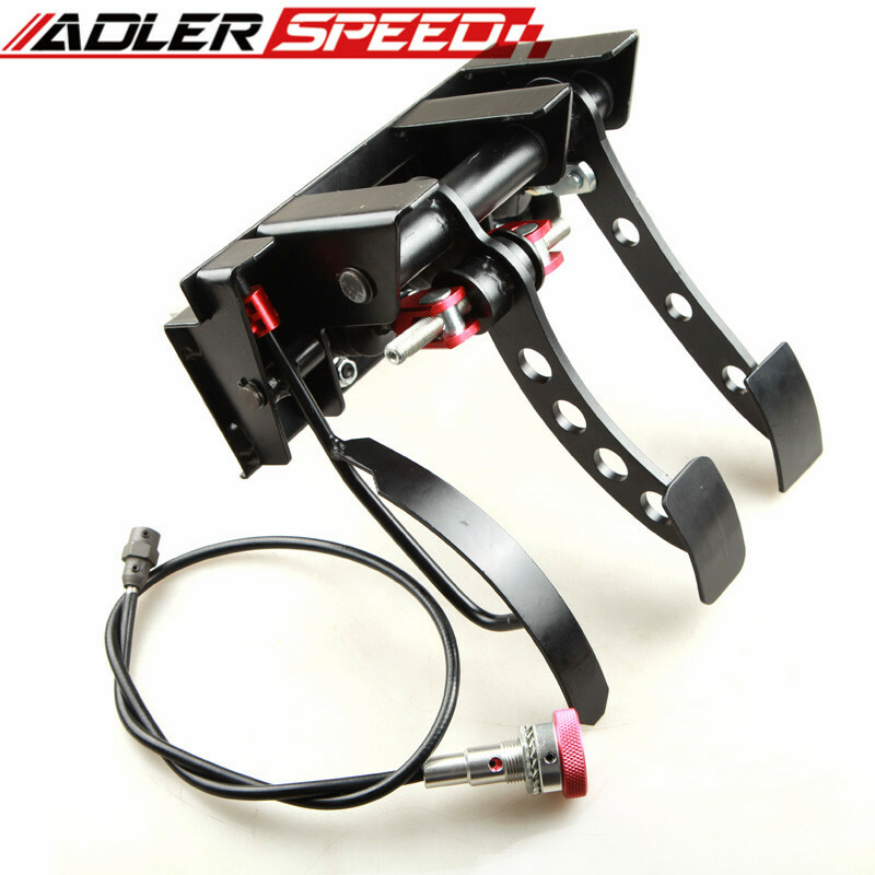 ADLERSPEED High Quality Racing Hydraulic Clutch Brake Bias Pedal Box Assembly