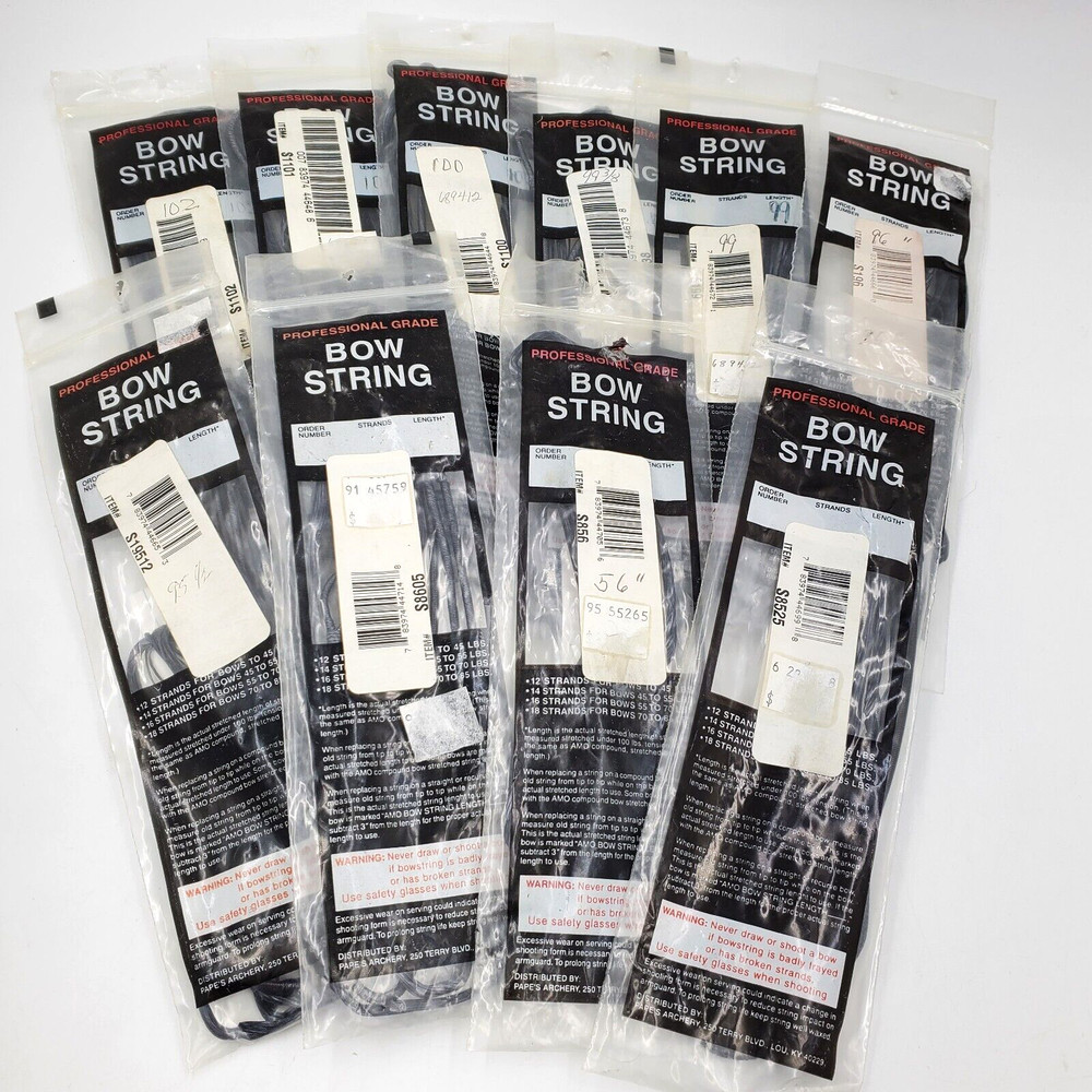 Pape's Archery Professional Grade Bow String Papes Replacement String You Choose