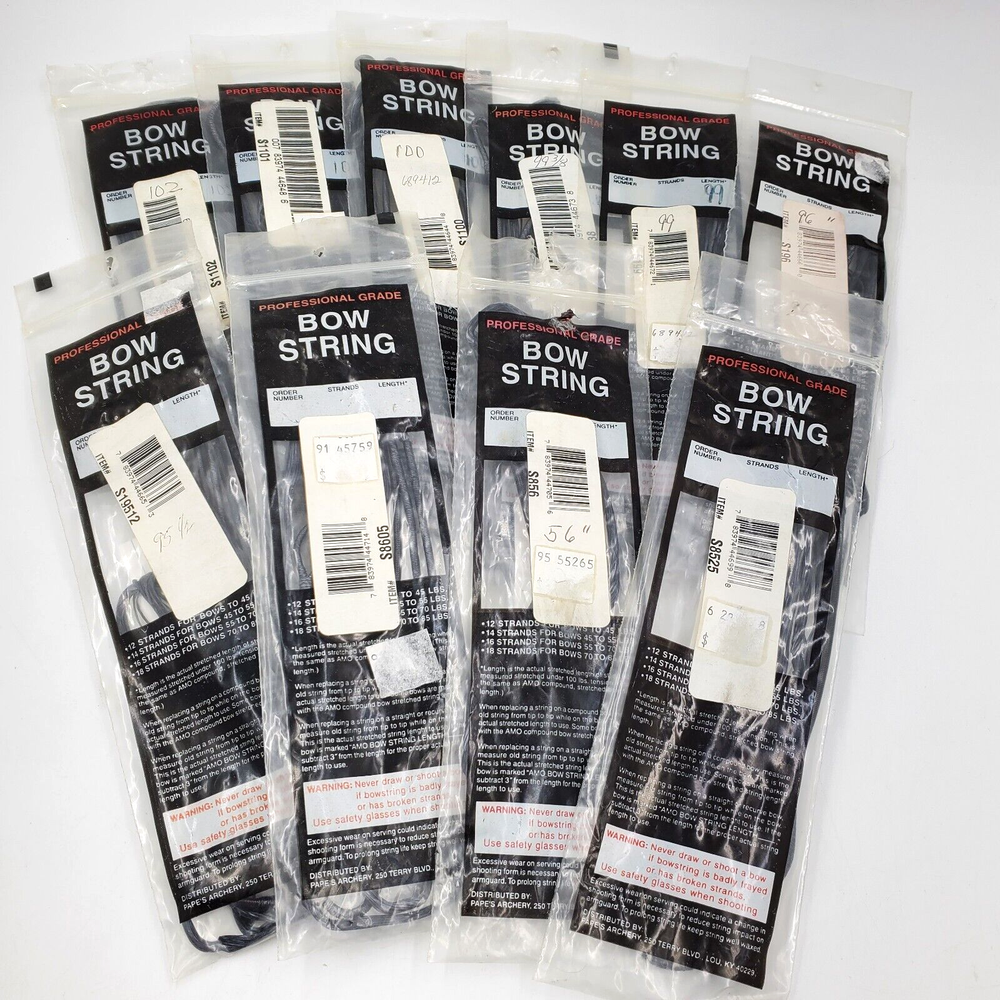 Pape's Archery Professional Grade Bow String Papes Replacement String You Choose