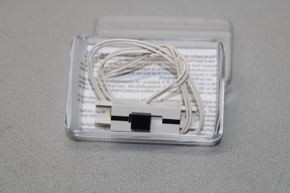 Fleischmann 6903 on/off switch H0 for analog models DC original packaging